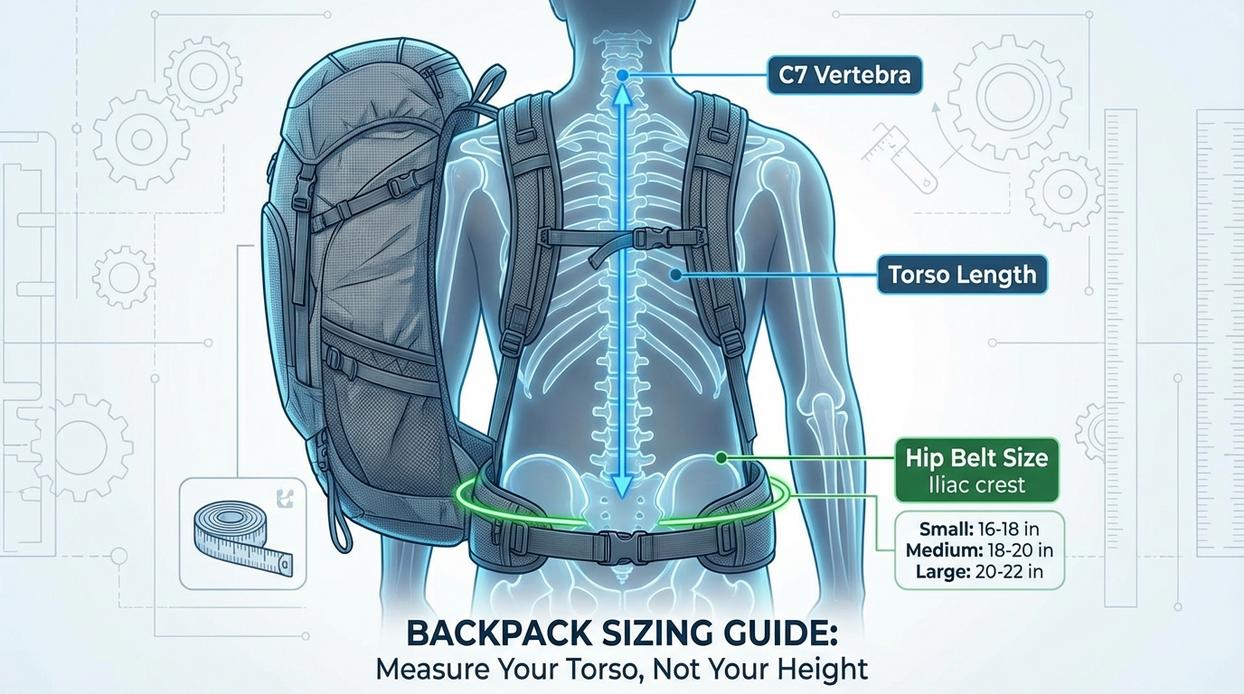 backpack sizing
