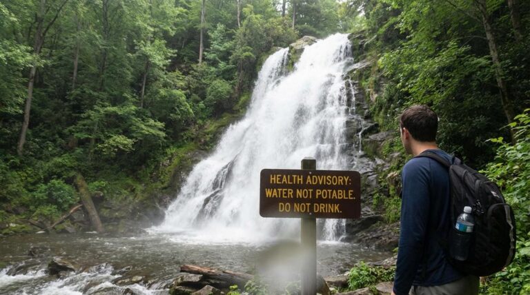 is follheur waterfall safe to drink