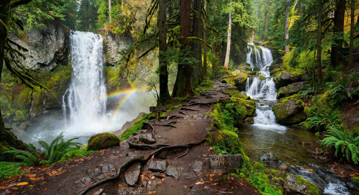 waterfall trails